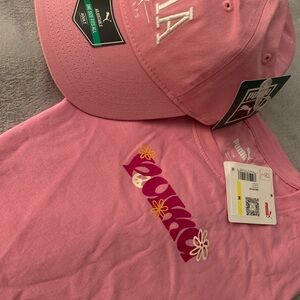 PUMA Pink Adjustable Cap